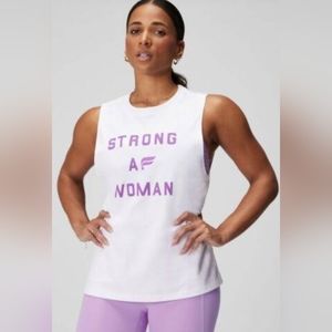 💜Fabletics International Women's Day Muscle Tank